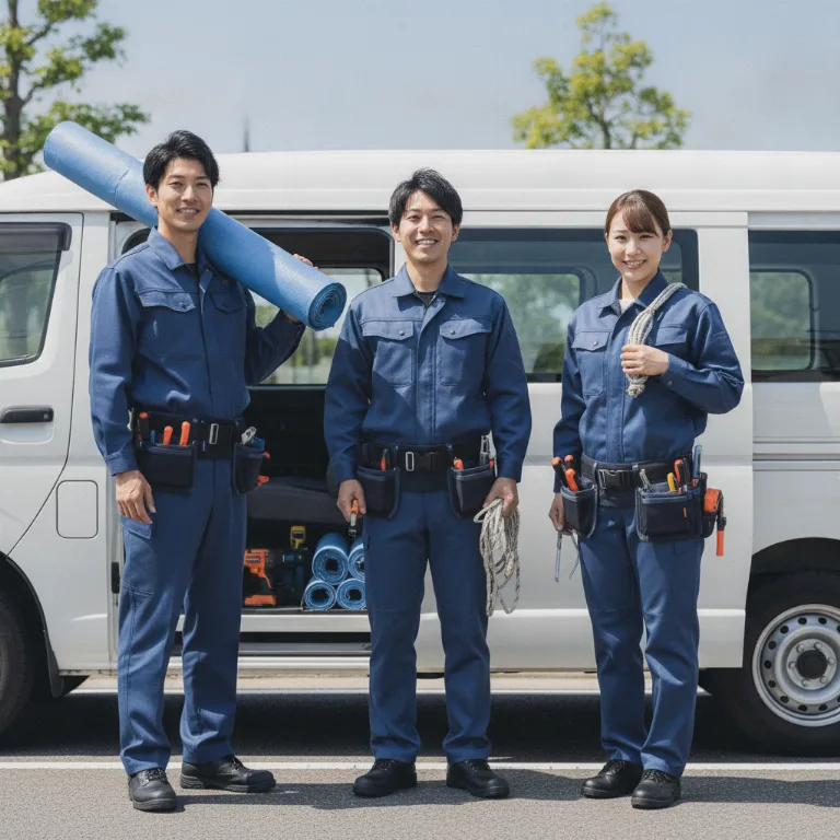 屋根のシート掛け 北上市